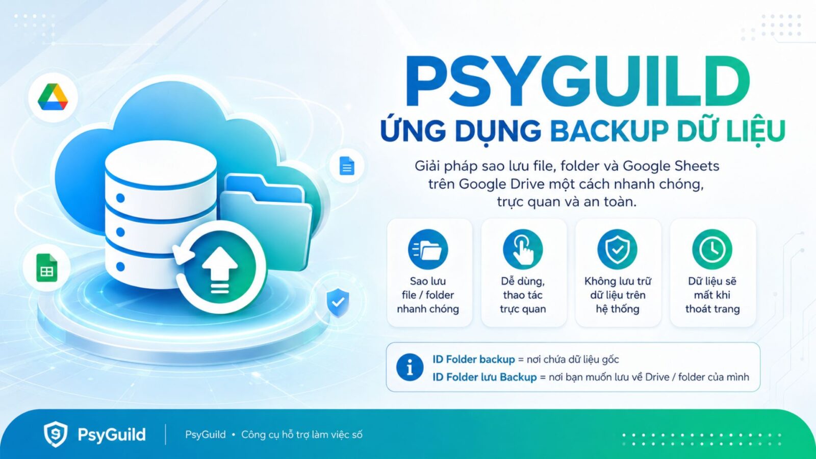 Backup dữ liệu