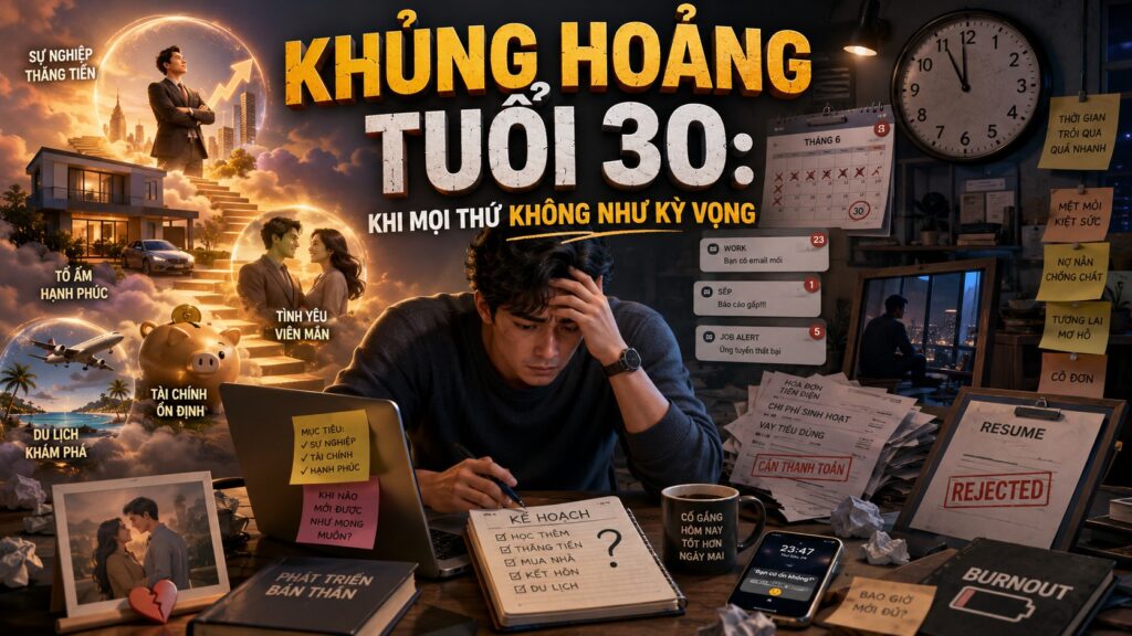 KHỦNG HOẢNG TUỔI 30