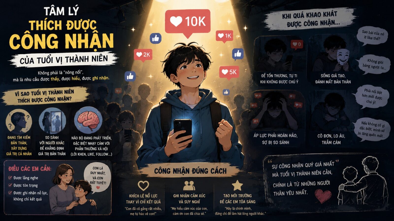 TÂM LÝ THÍCH ĐƯỢC CÔNG NHẬN Ở TUỔI VỊ THÀNH NIÊN