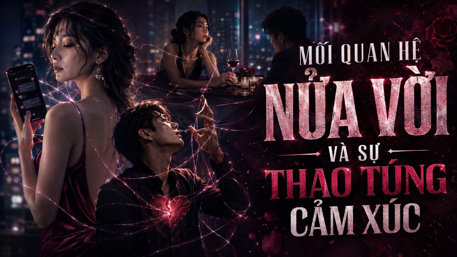 MỐI QUAN HỆ NỬA VỜI VÀ SỰ THAO TÚNG CẢM XÚC