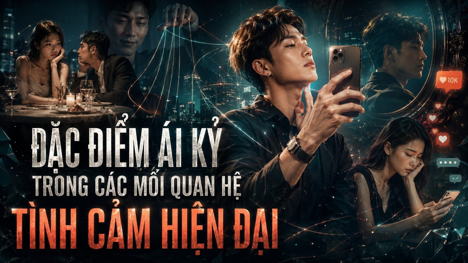 ĐẶC ĐIỂM ÁI KỶ TRONG CÁC MỐI QUAN HỆ TÌNH CẢM HIỆN ĐẠI