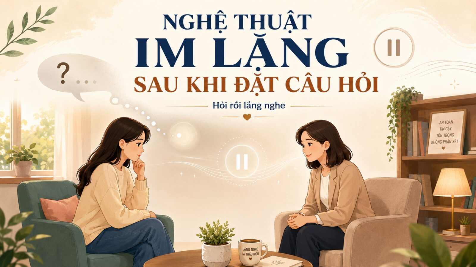 NGHỆ THUẬT IM LẶNG SAU KHI ĐẶT CÂU HỎI