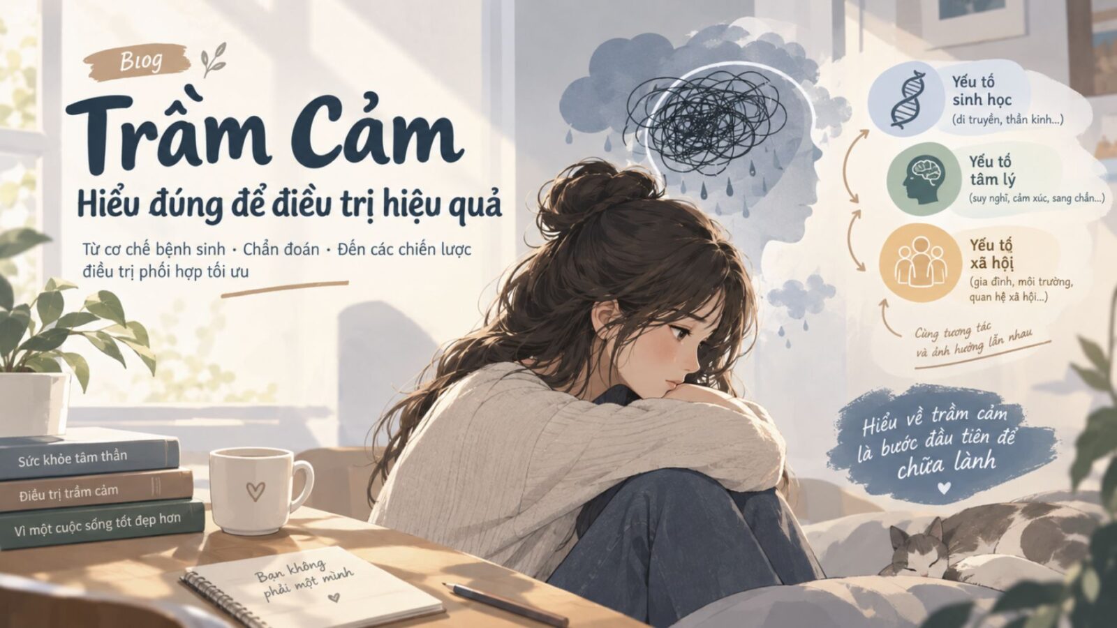 TRẦM CẢM: PHỐI HỢP – CHÌA KHÓA CHO HIỆU QUẢ ĐIỀU TRỊ TỐI ƯU